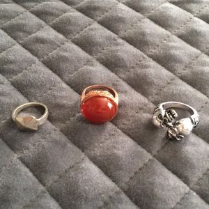 New Brandy Melville Ring Bundle 3 rings